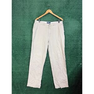 Polo Ralph Lauren Men's Khaki Chino Pants Size 36x32 Straight Fit Casual